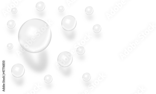 Wasser Tropfen Vektor 3D