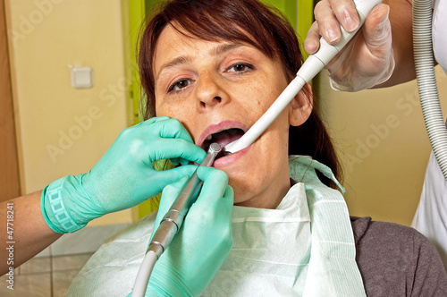 The dentist photo