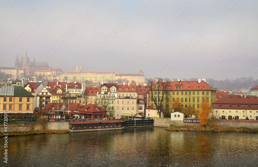 splendid Prague in the early morning