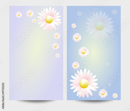 Frühlingsgrüße mit Gänseblümchen