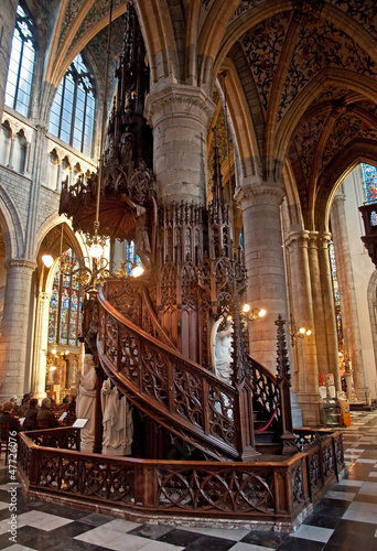 Interior of a nice medieval...