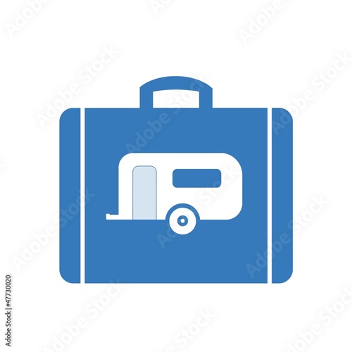 Caravane dans une valise