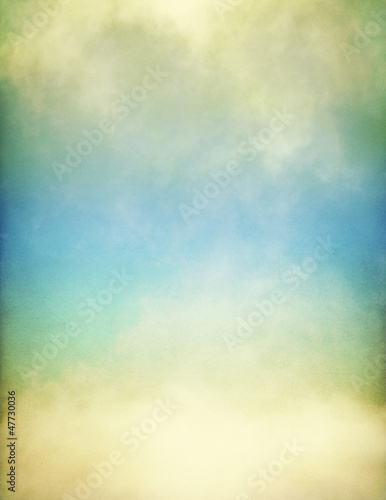 Textured Fog with Colorful Gradient