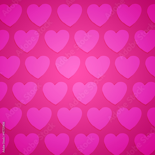 Valentines day wrapping paper heart textured background