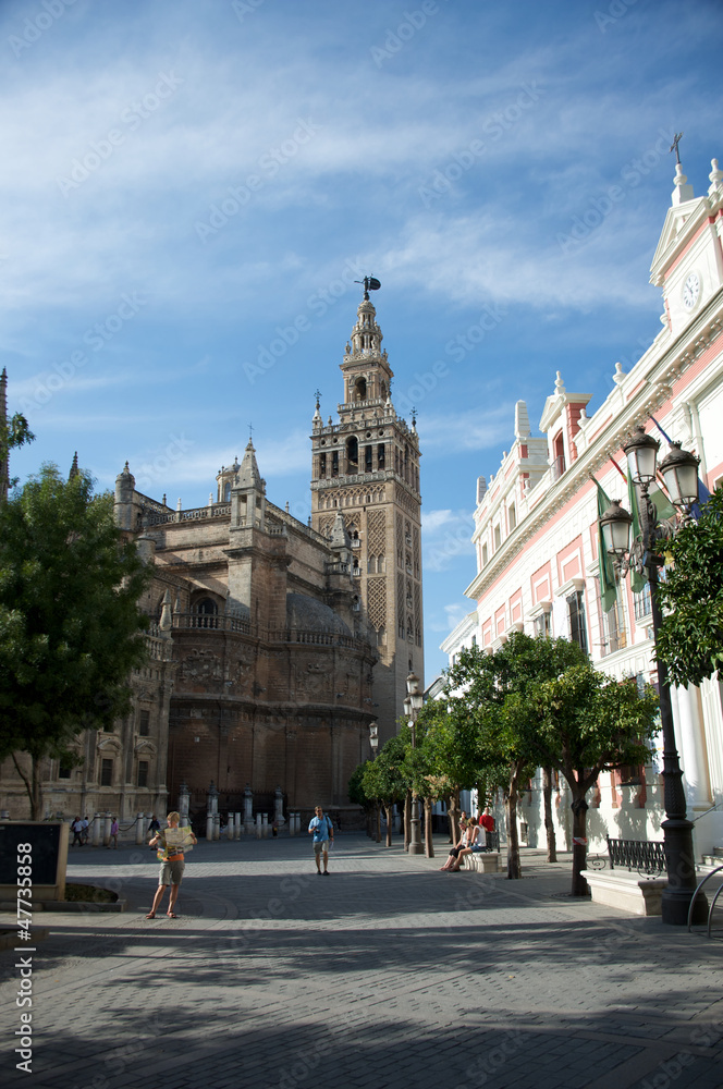 Giralda,Cattedrale di Siviglia, Spagna