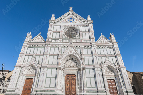The Basilica of the Holy Cross in Florence, Italy © Anibal Trejo
