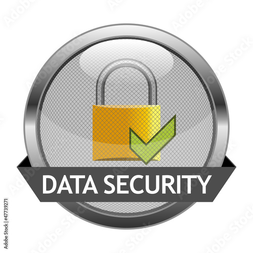 Vector Button Data Security
