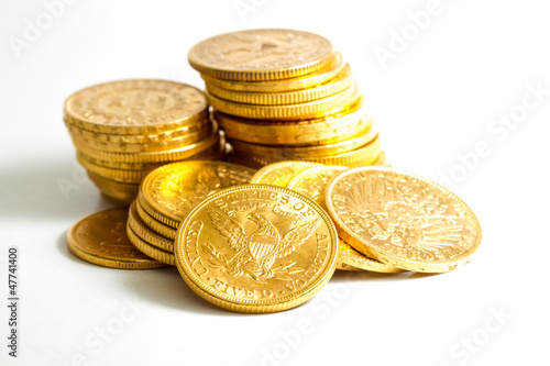 American gold coins.