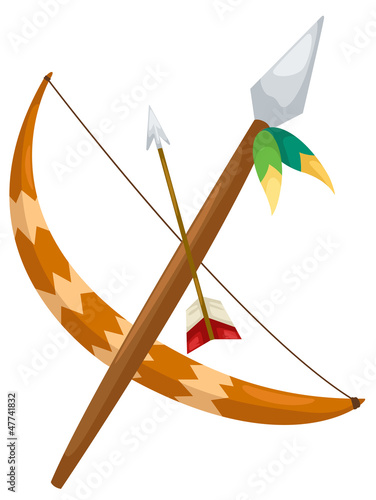 Indian archer vector
