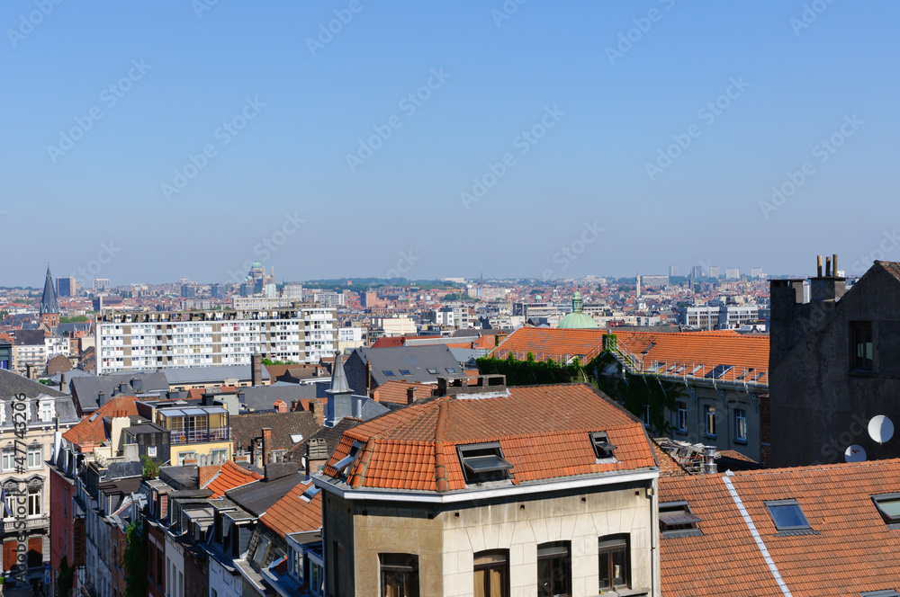 View from the Palais de Justice in Brussels, Belgium