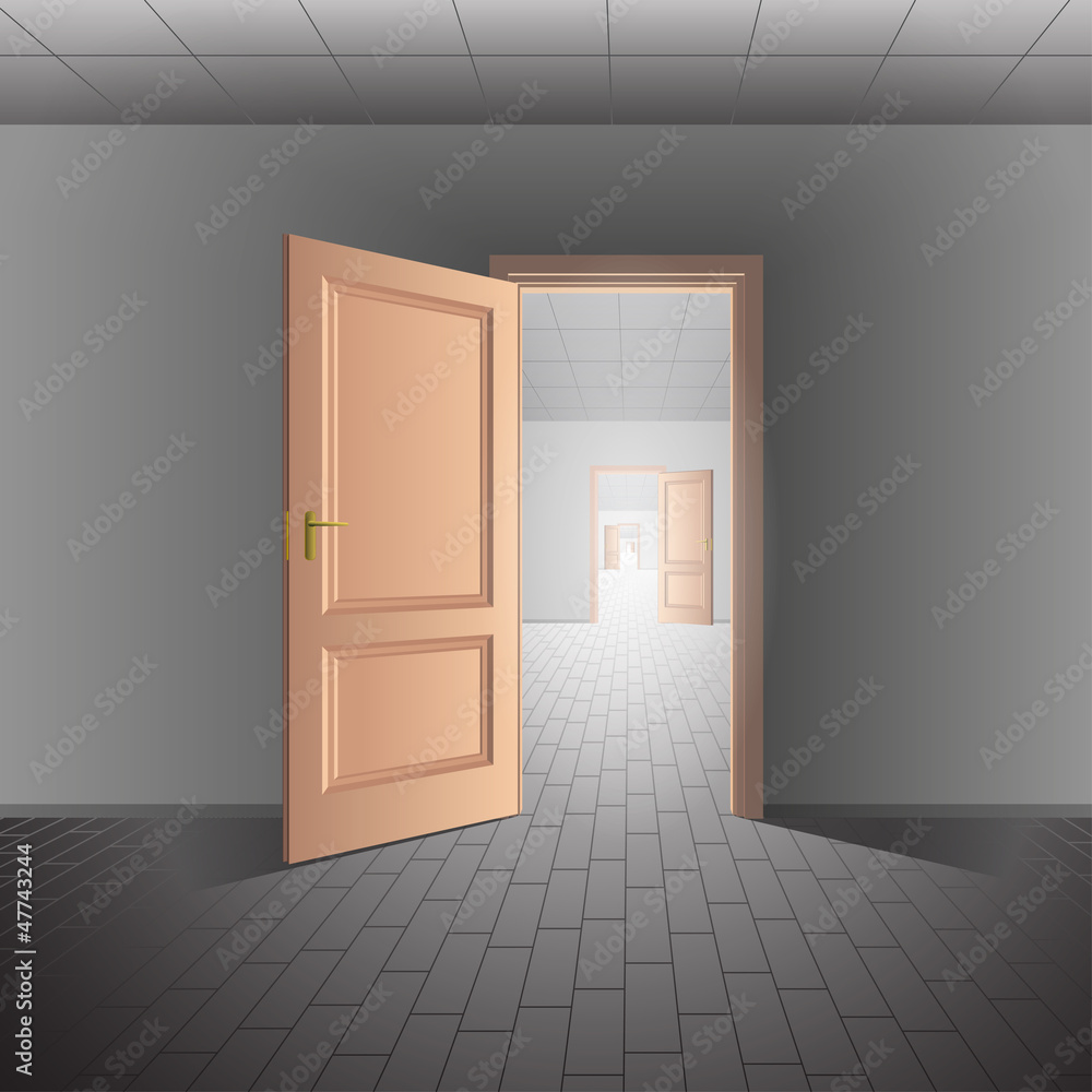 Open door Open door