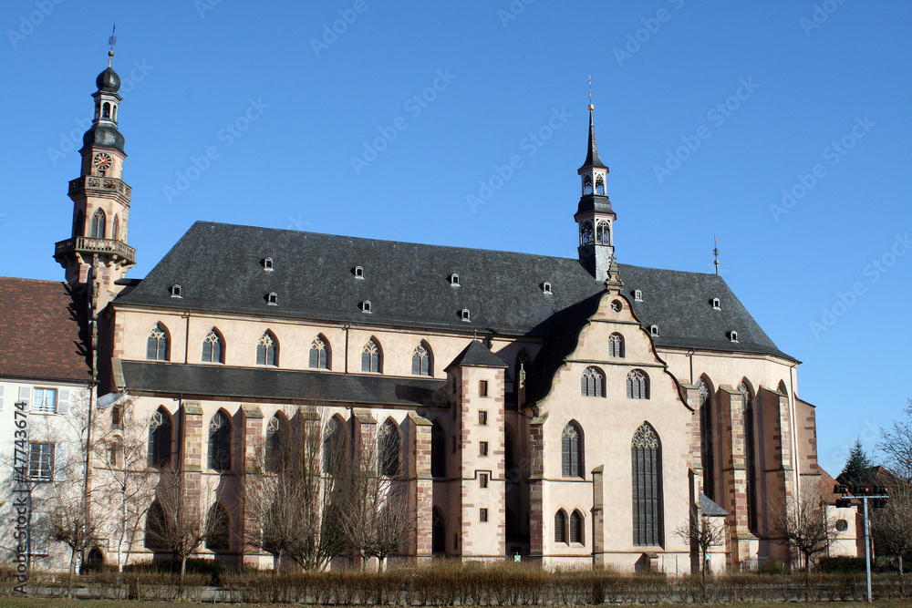 Fototapeta premium Eglise des jésuites de Molsheim