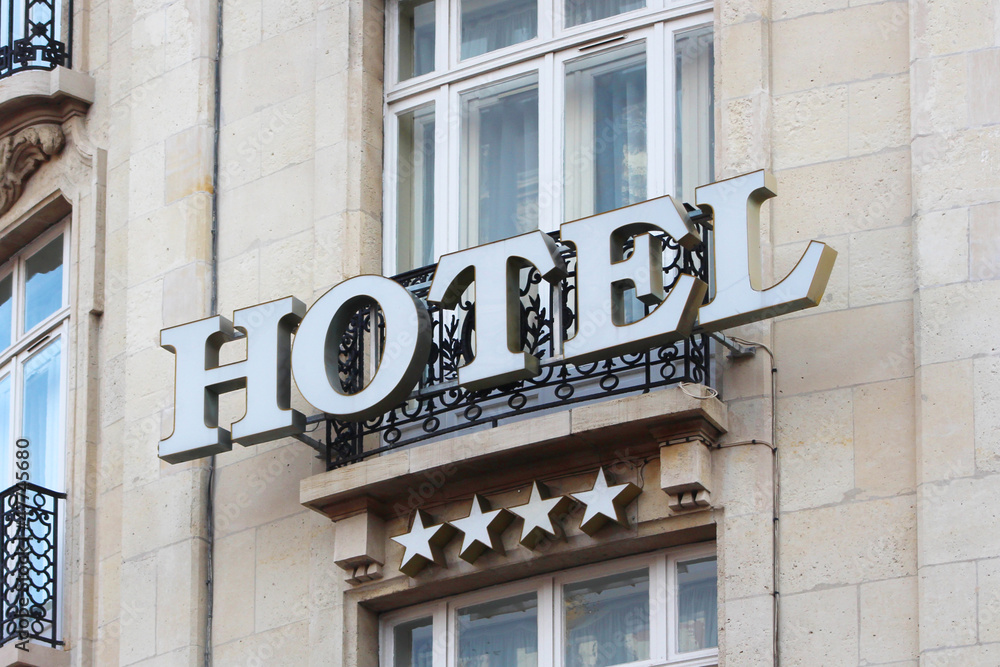 Obraz premium Hôtel