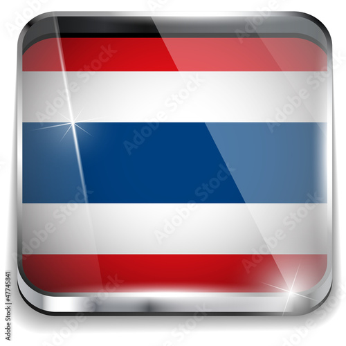 Thailand Flag Smartphone Application Square Buttons Free Download Thailand Flag Smartphone Application Square Buttons - GFXLoad