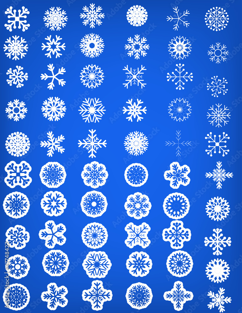 Schneeflocke Schneeflocke