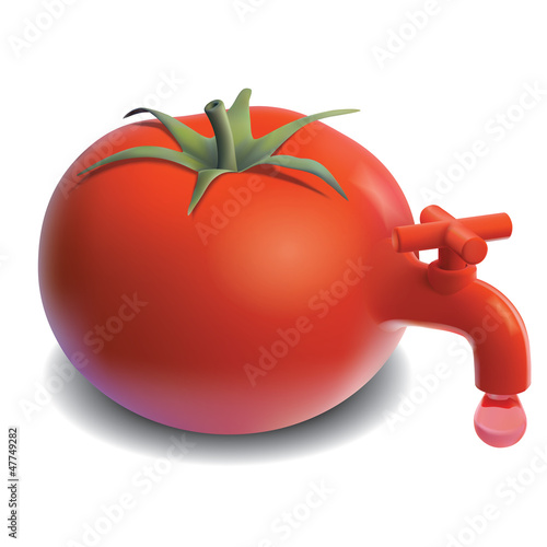 Tomato tap leaking