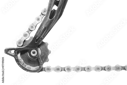 chain and derailleur