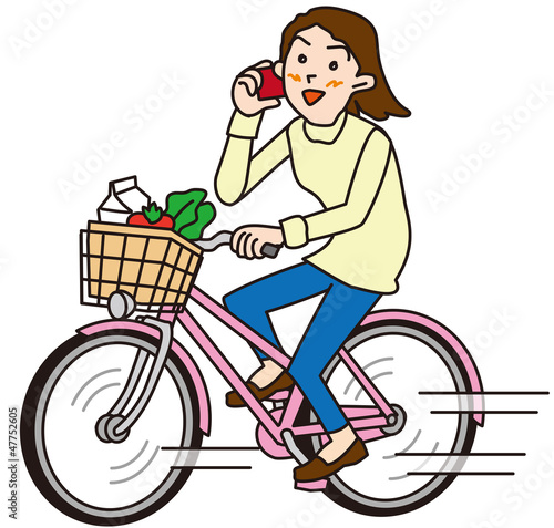 危険な自転車運転