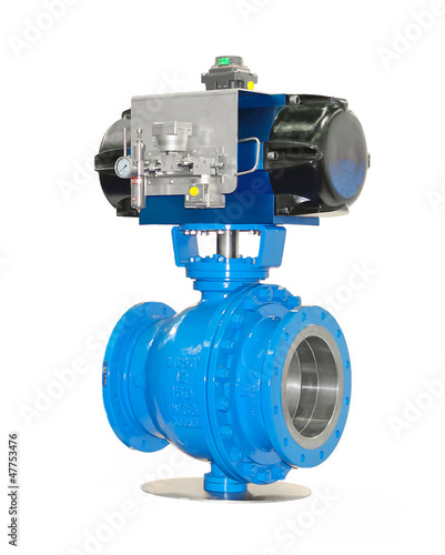 Fotografija Stop valves high pressure with automatic drive