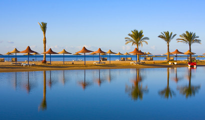 Fototapete Ägypten Strand in Ägypten  © OlegD