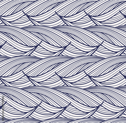 abstract pattern of thin braided lines