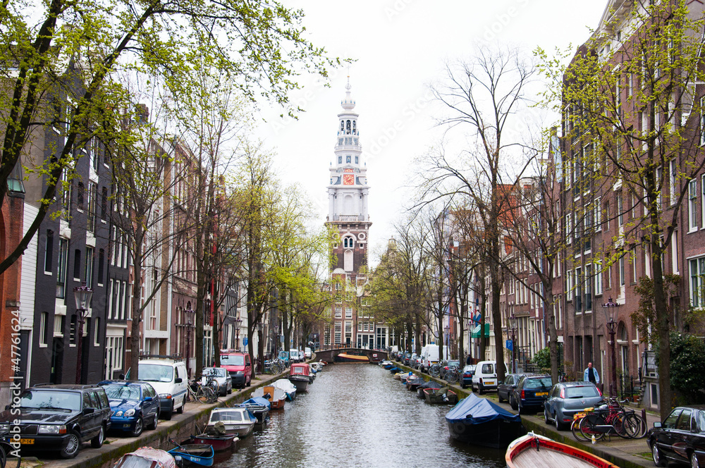 a canal of amsterdam, Netherland