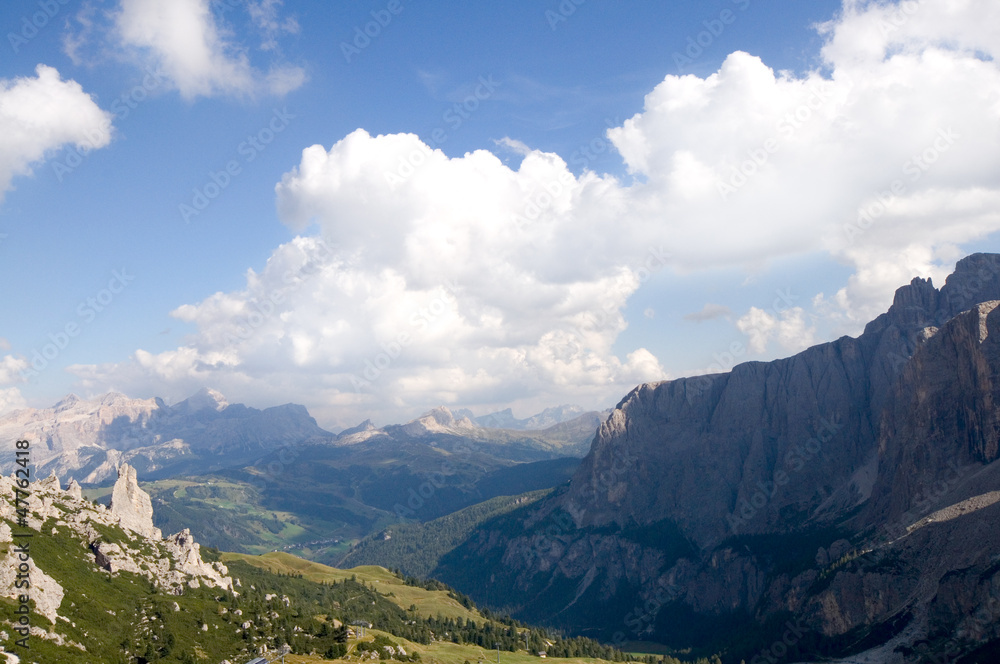 Sellagruppe und Gadertal- Dolomiten - Alpen