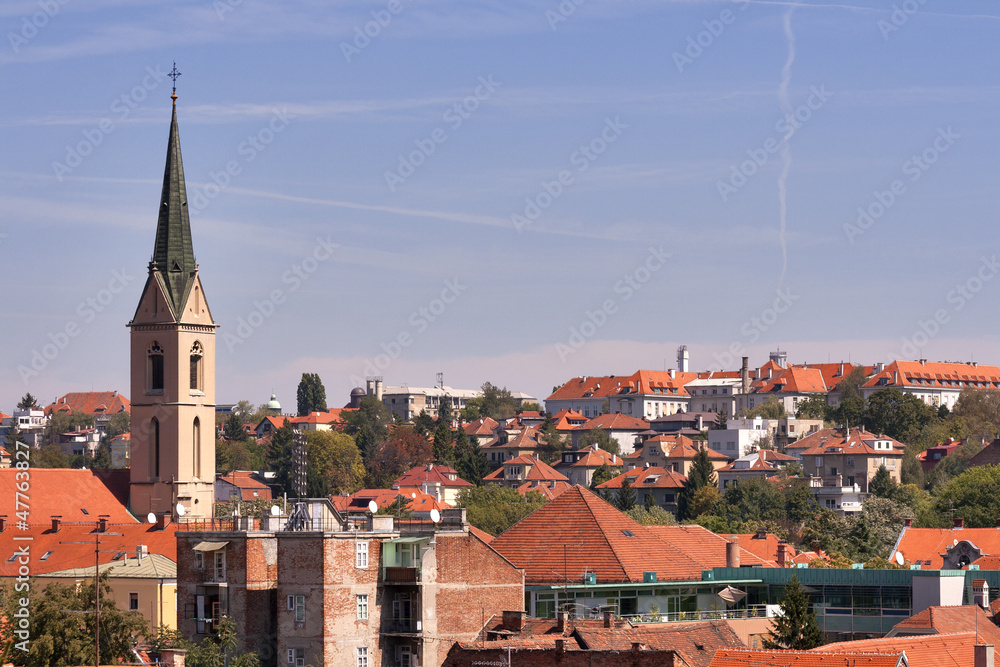 Zagreb cityscape