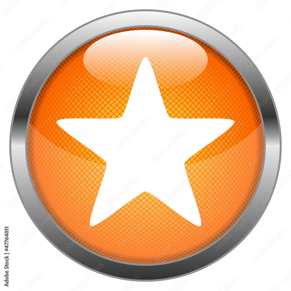 Vector Button Star