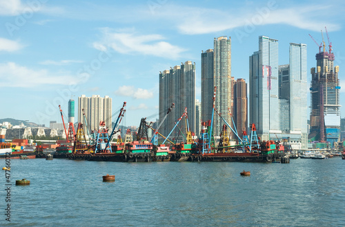 China  Hong Kong harbor