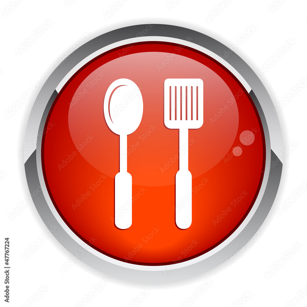 bouton internet cuisine sign red bouton internet cuisine sign red