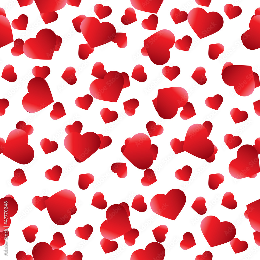 vector seamless pattern of heart vector seamless pattern of heart