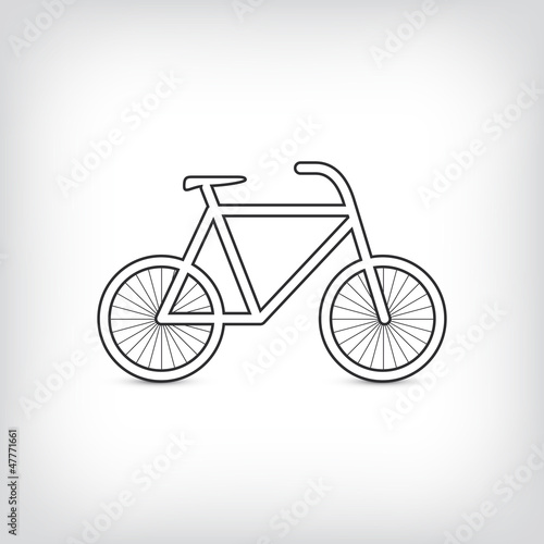 Fahrrad Silhouette