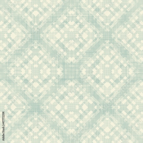 retro geometric seamless pattern in blue, and grey