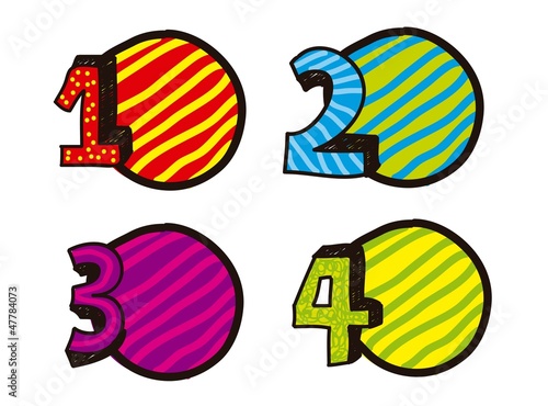 numbers drawing