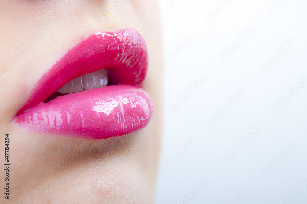 Pink lips Pink lips