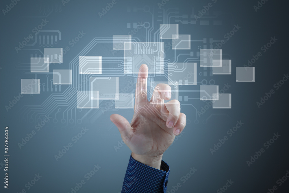 Internet concept of global technology Internet concept of global technology