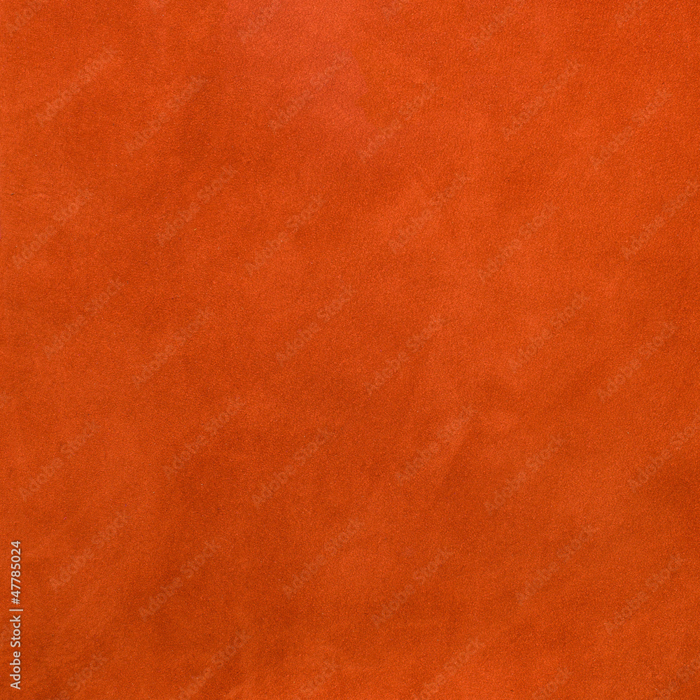 Fototapeta premium Orange leather texture closeup