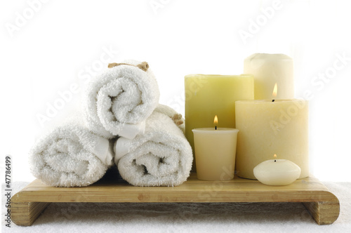 scenes of relaxation and body treatment