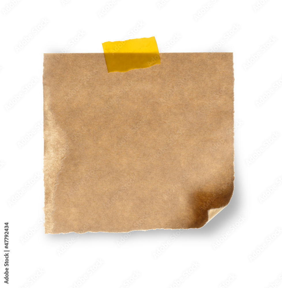 Fototapeta premium vintage note paper office business 