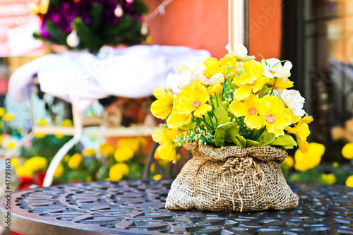 Decoration artificial flower