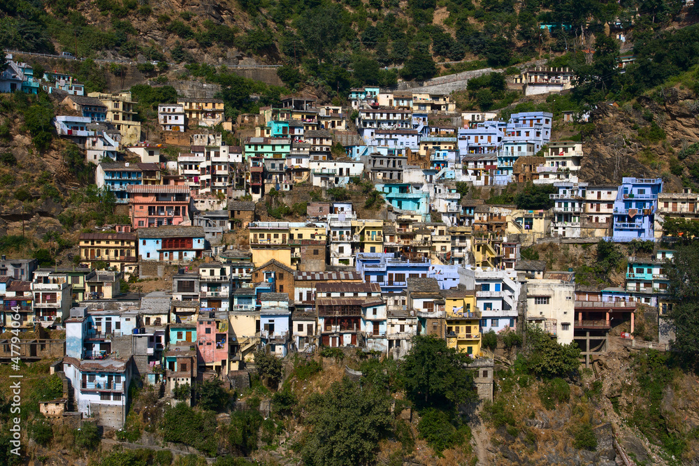 Fototapeta premium Devprayag, Uttarakhand, India.