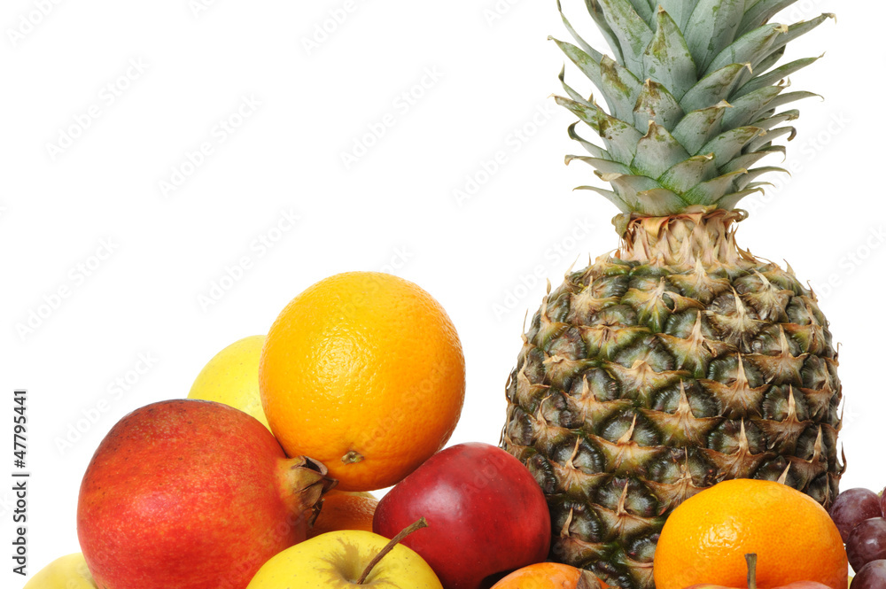 Set of exotic fruit Set of exotic fruit