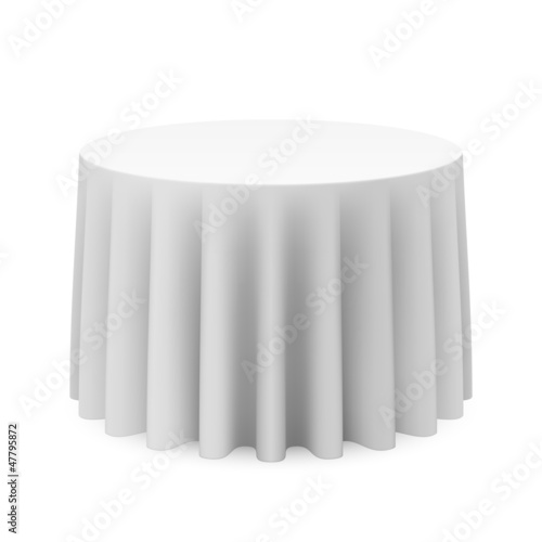 Round tablecloth