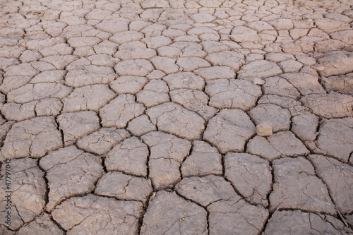 background of dry soil