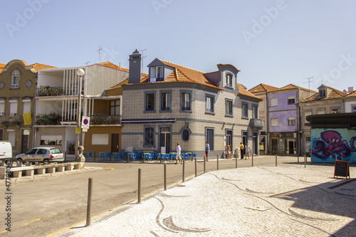 Urban scene of Aveiro - Portugal