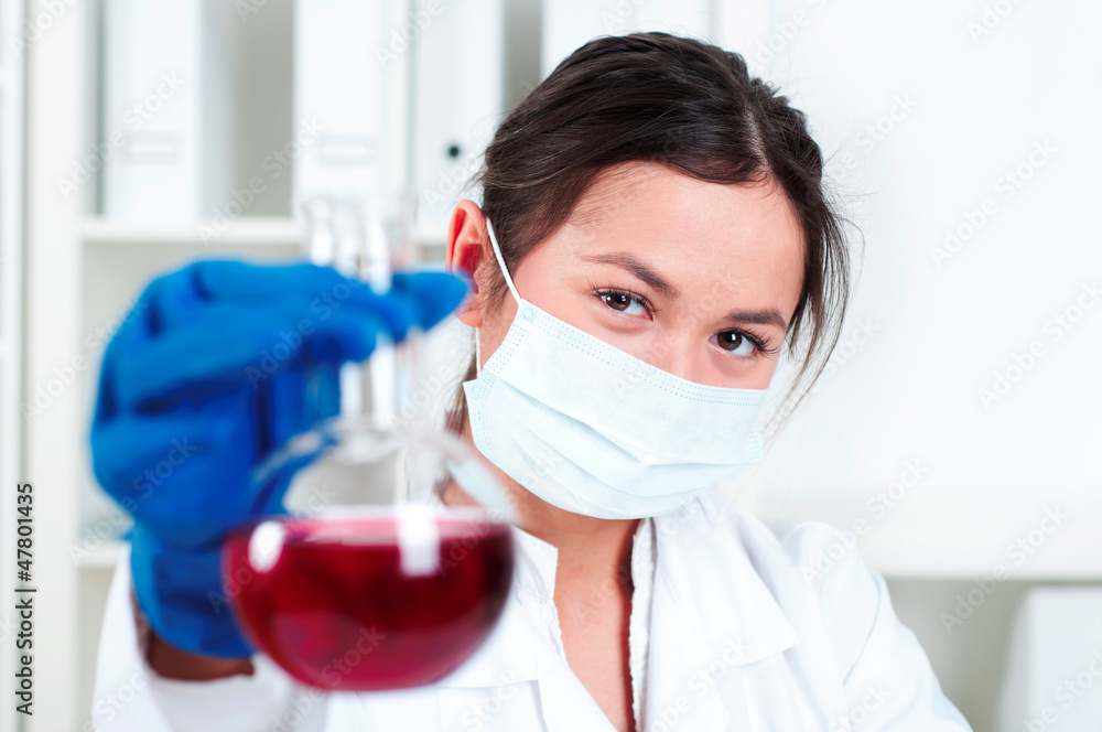 portrait of chemist portrait of chemist