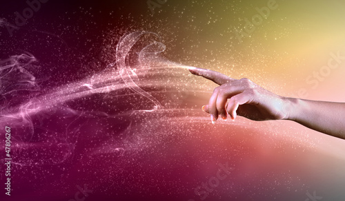 magical hands conceptual image © Sergey Nivens