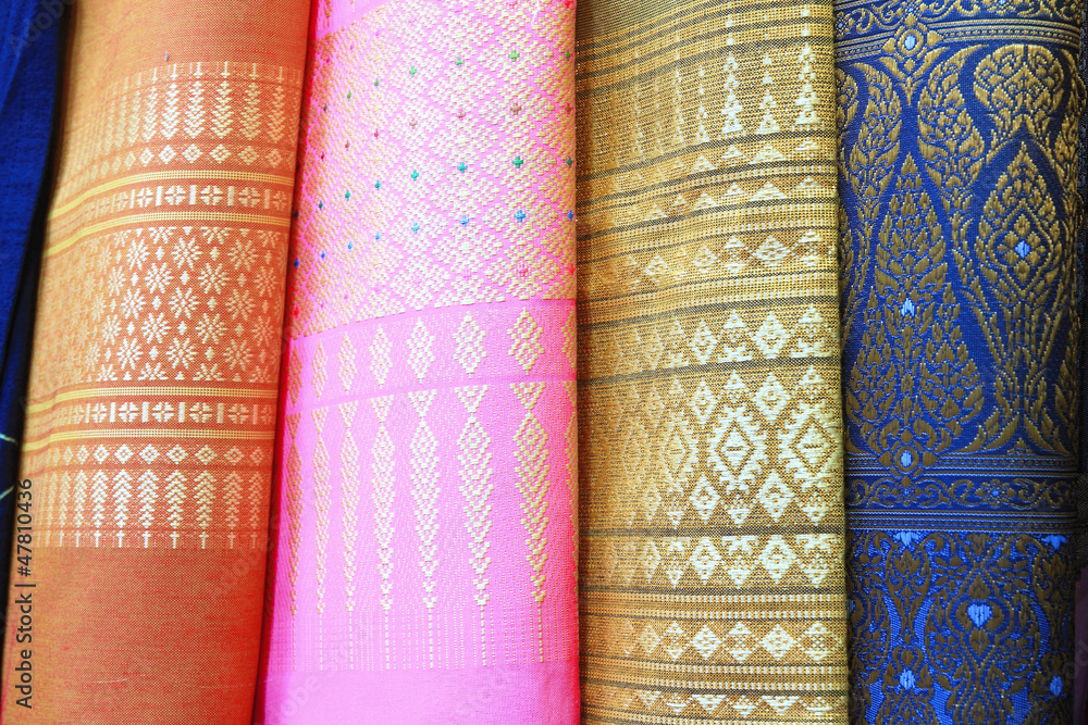 colorful silk colorful silk