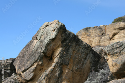 Beautiful rock textures from El Calafate, Argentina